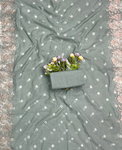 Ckc 512 Mul Cotton Dusty Sea Green Suit Fabric/ CKC Mul Cotton