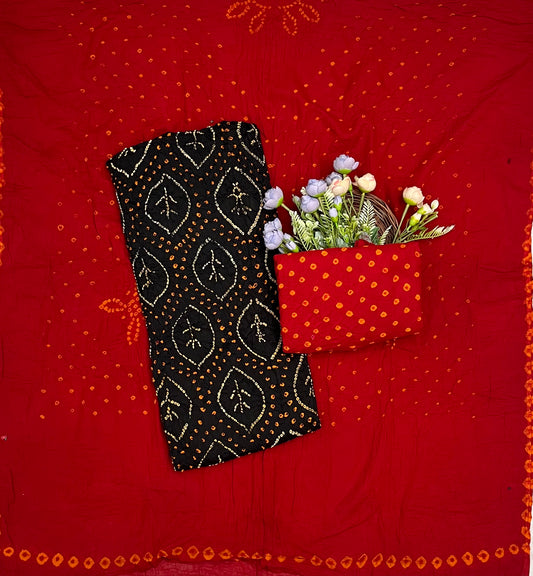 क्रेप स्किन विद ब्लैक सूट फ़ैब्रिक/ समर मार्केट कलेक्शन