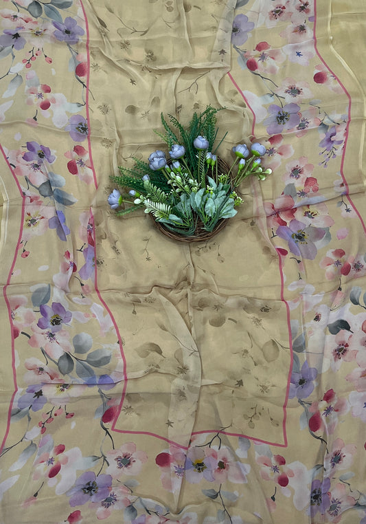 522B Pure Chiffon Skin Suit Fabric / CKC Chiffon Suits
