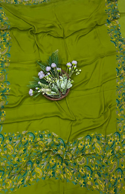 Ckc 531B Crepe Green Suit Fabric / CKC Crepe Suits