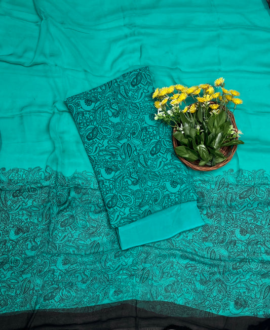 सेल्फ शिमर बेज सूट फ़ैब्रिक / समर एलिगेंस