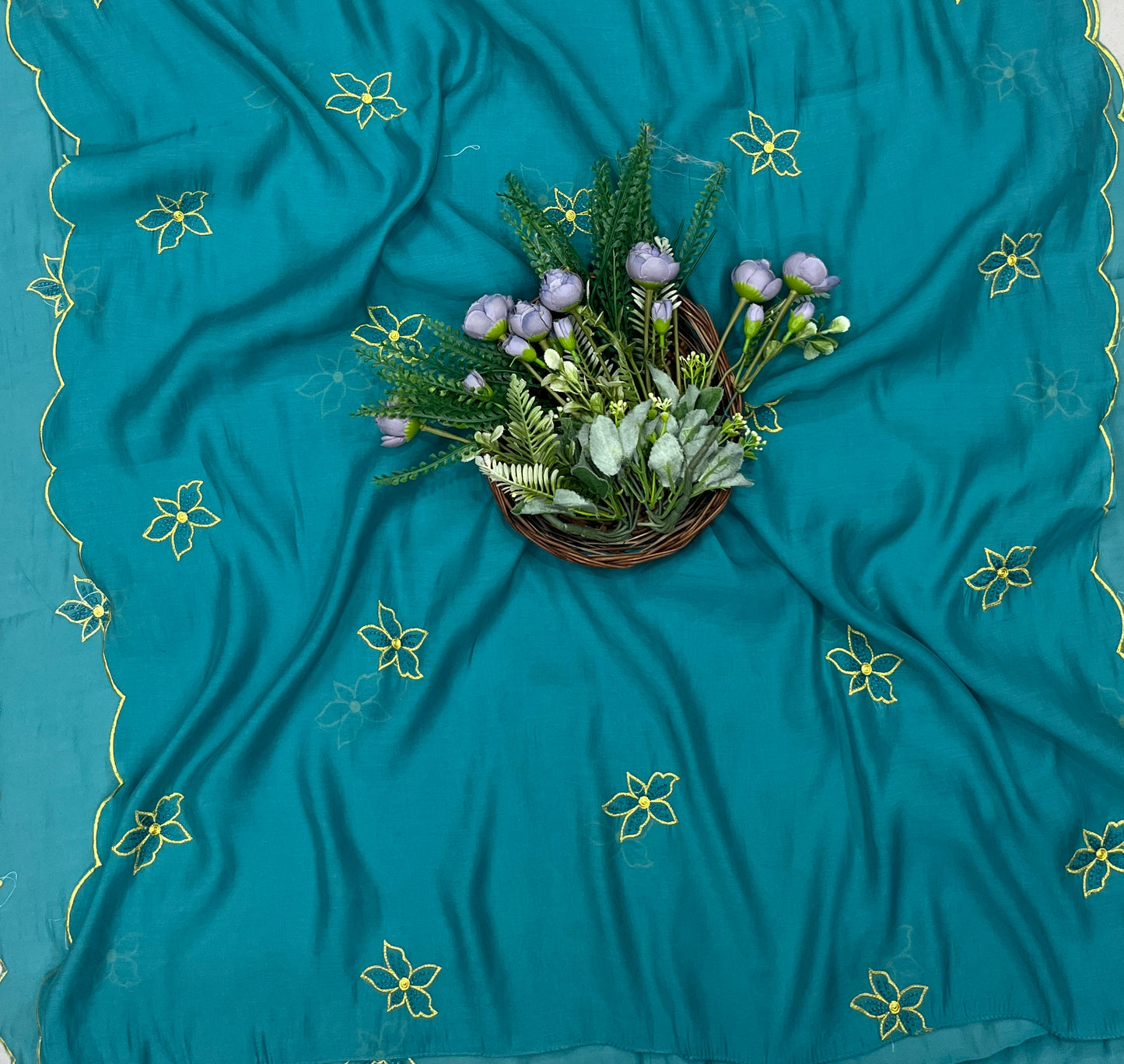 548B Mul Cotton Sea Green Suit Fabric/ CKC Mul Cotton