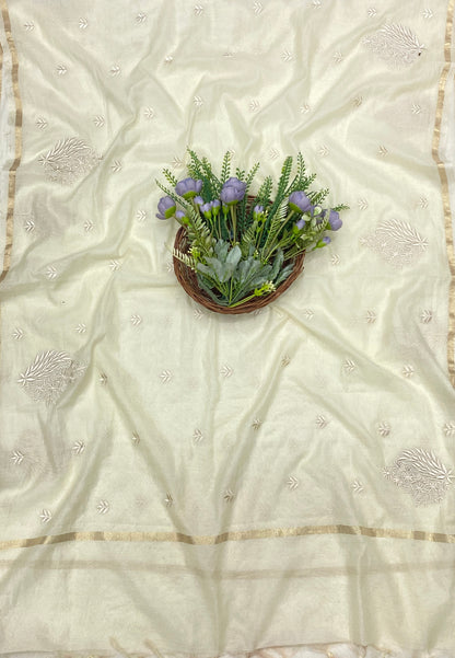 697B Mul Cotton Lemon Color Suit Fabric / CKC Mul Cotton