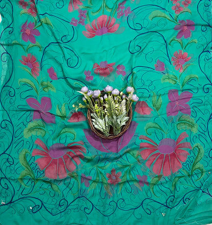 Ckc 406 Crepe Dark Sea Green Suit Fabric / CKC Crepe Suits
