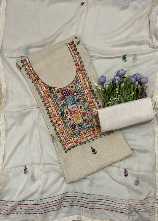 Ckc 546 Georgette Skin Suit Fabric / CKC Georgette Suits