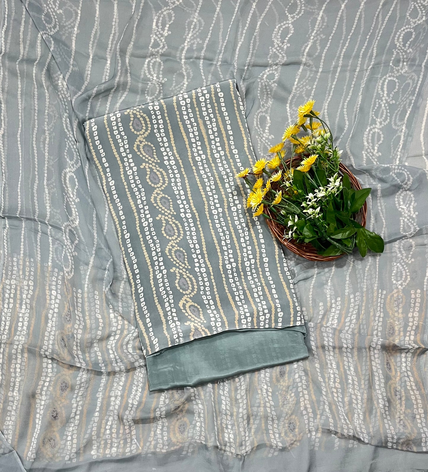 CKC 790 Crepe Grey Suit Fabric / CKC Crepe Suits