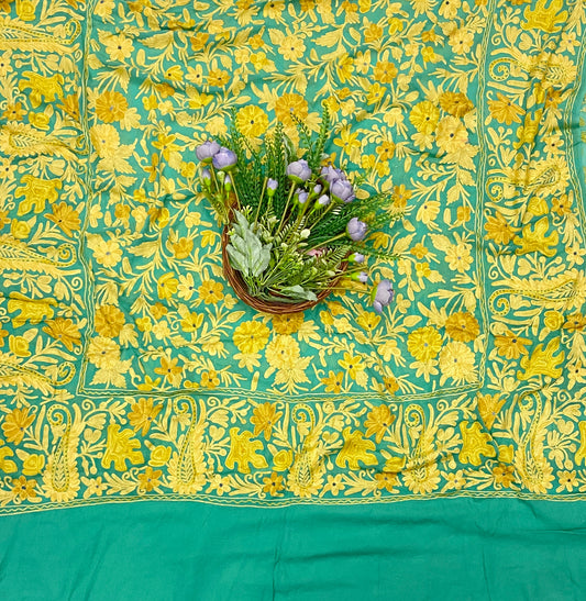 751B Crepe Sea Green Suit Fabric / CKC Crepe Suits