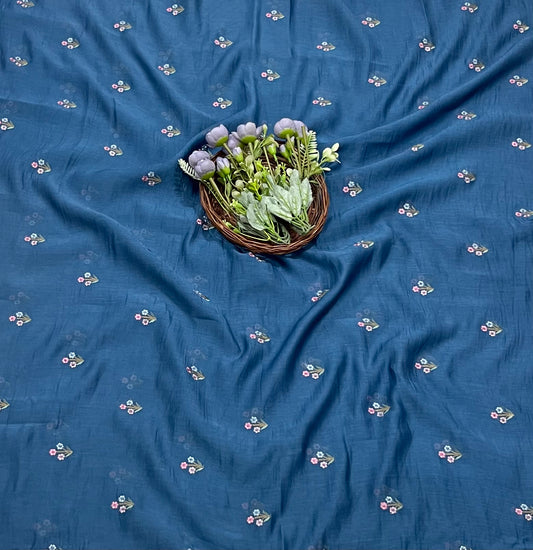 क्रेप गुलाबी सूट संग्रह / हाथ से पेंट किए गए सूट