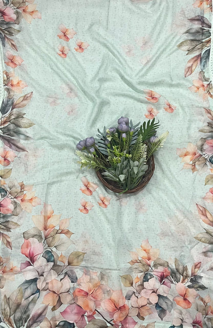 123A Cotton Light Pista Green Suit Fabric / CKC Cotton Bazaar