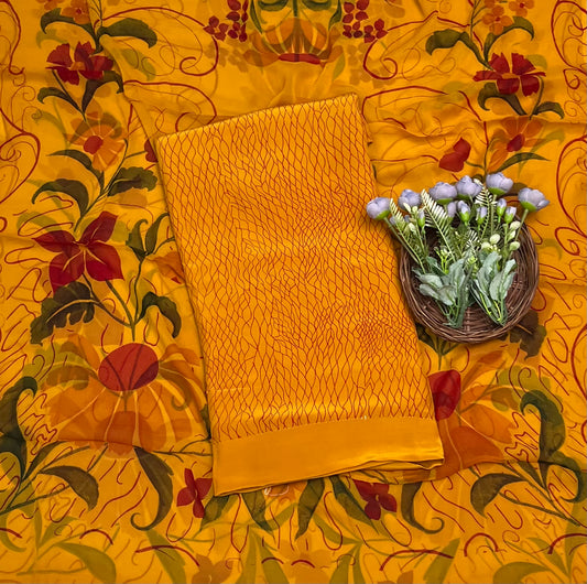 क्रेप स्किन विद ब्लैक सूट फ़ैब्रिक/ समर मार्केट कलेक्शन