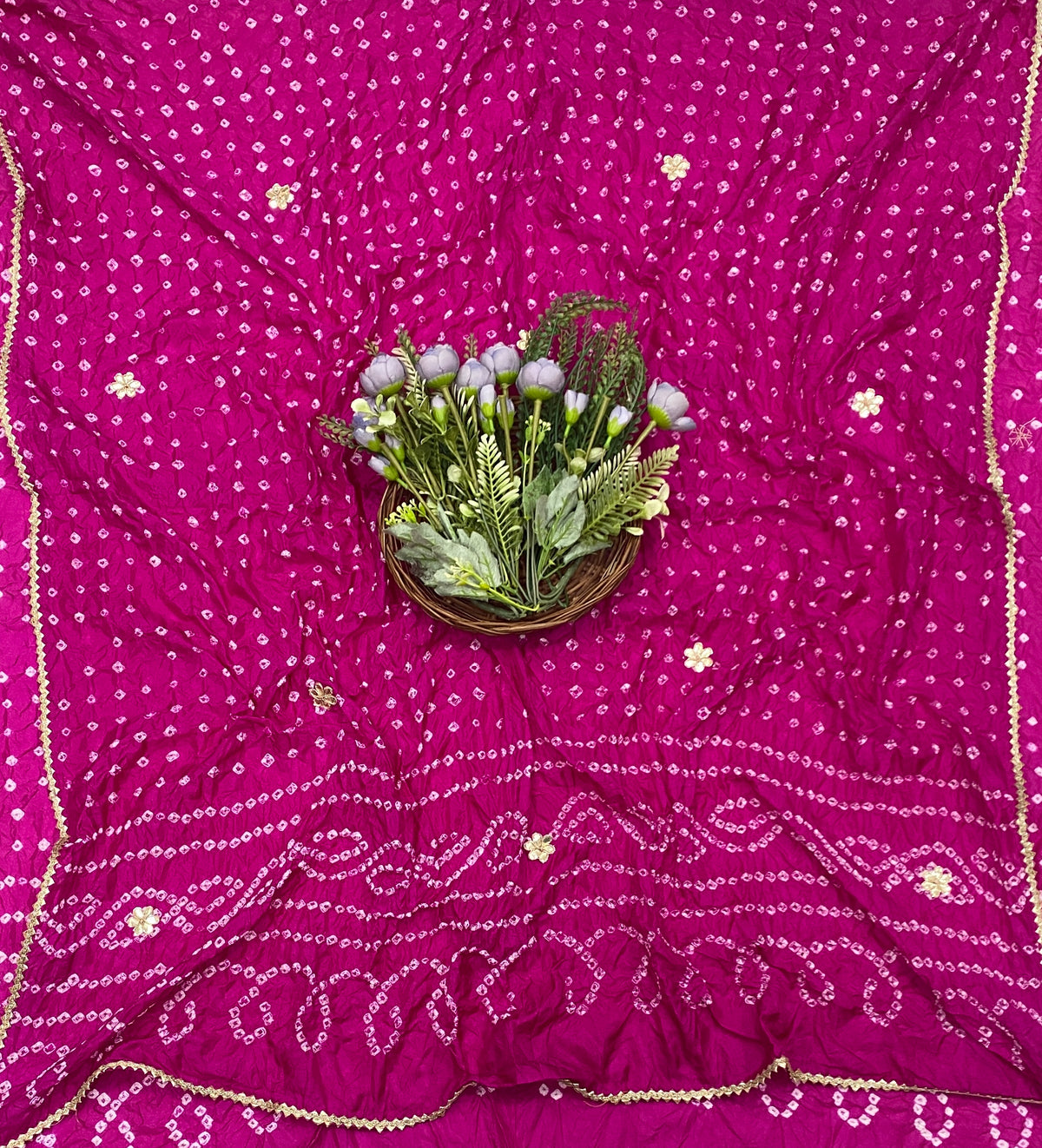 132C Jaipuri Silk Dark Magenta Suit Fabric / CKC Jaipuri Suits