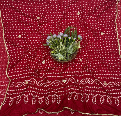 130C Jaipuri Silk Dark Red Suit Fabric / CKC Jaipuri Suits