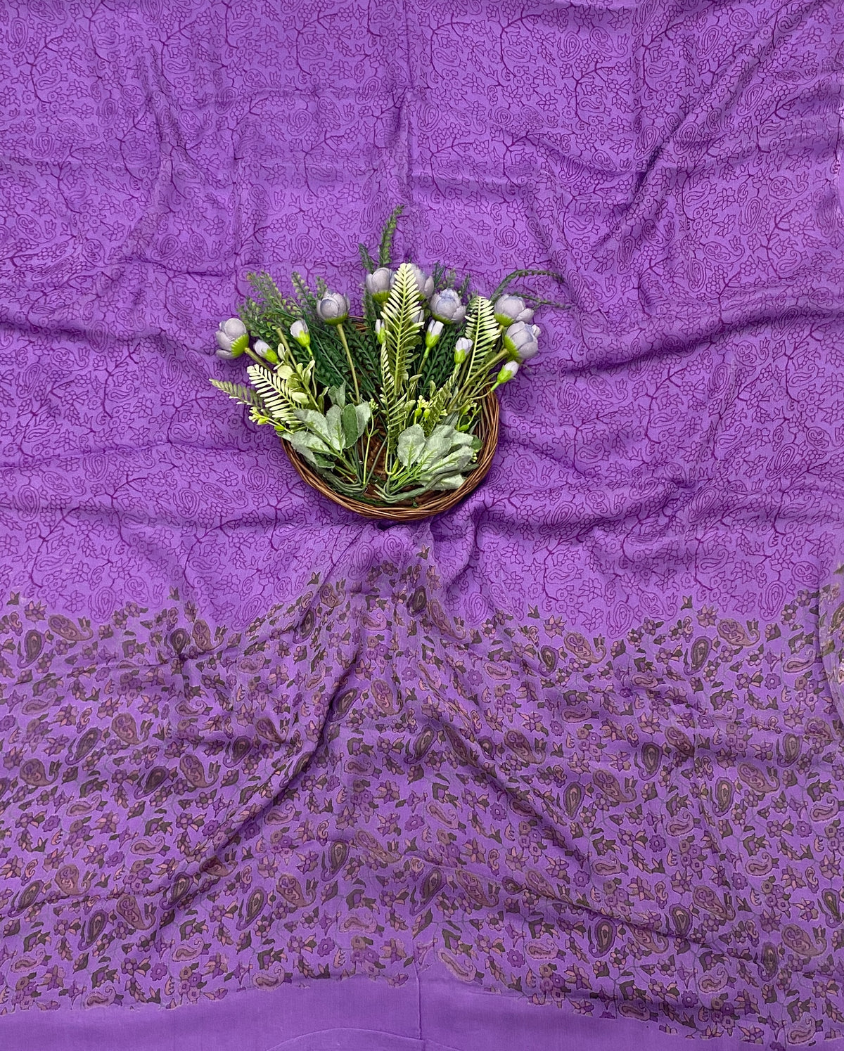 261C Crepe Purple Suit Fabric / CKC Crepe Suits