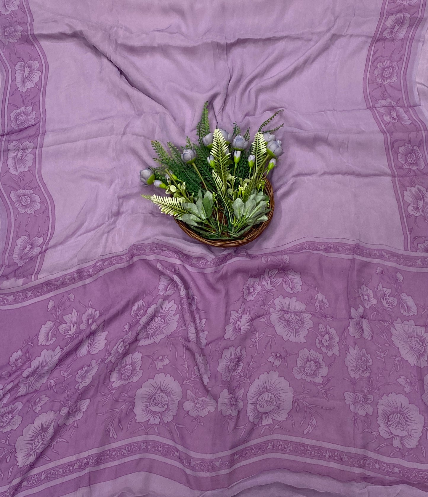 254C Crepe Lilac Suit Fabric / CKC Crepe Suits