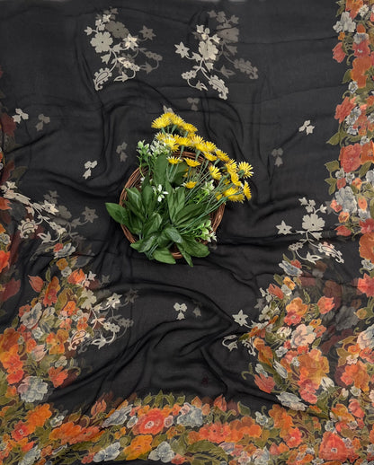 Ckc 136 Crepe Black Suit Fabric / CKC Crepe Suits
