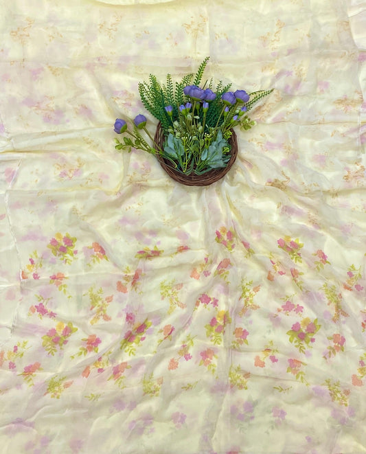 464C Crepe Cream Suit Fabric / CKC Crepe Suits