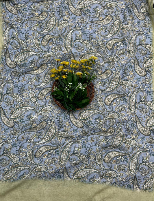 क्रेप गुलाबी सूट संग्रह / हाथ से पेंट किए गए सूट