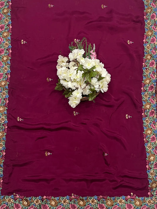 क्रेप स्किन विद ब्लैक सूट फ़ैब्रिक/ समर मार्केट कलेक्शन