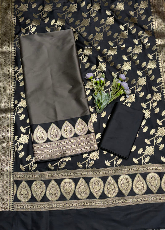 जॉर्जेट सी ग्रीन सूट फ़ैब्रिक / ईज़ी ब्रीज़ी PT-3