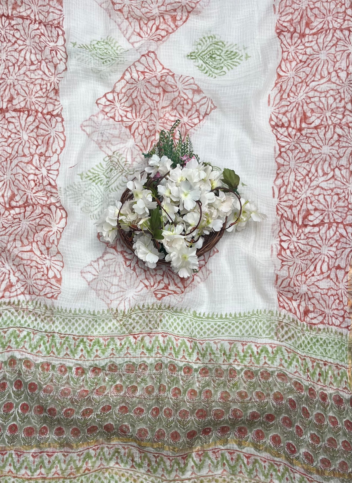 795 Cotton Green Suit Fabric / CKC Cotton Bazaar