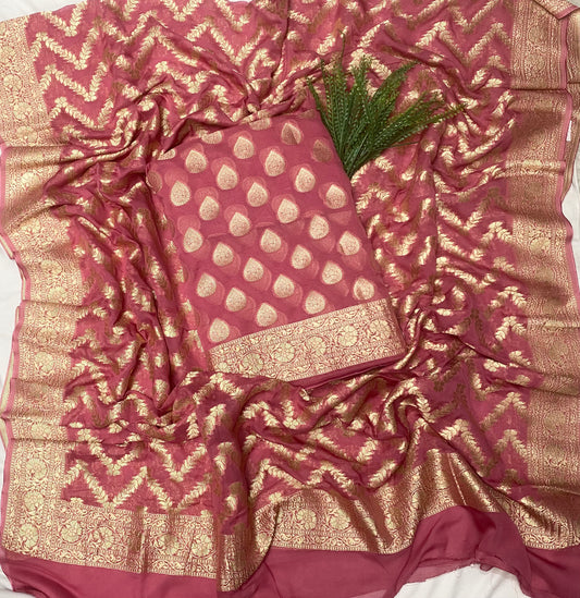 शुद्ध मुंगा सिल्क डार्क वाइन सूट फ़ैब्रिक / शुद्ध फ़ैब्रिक संग्रह