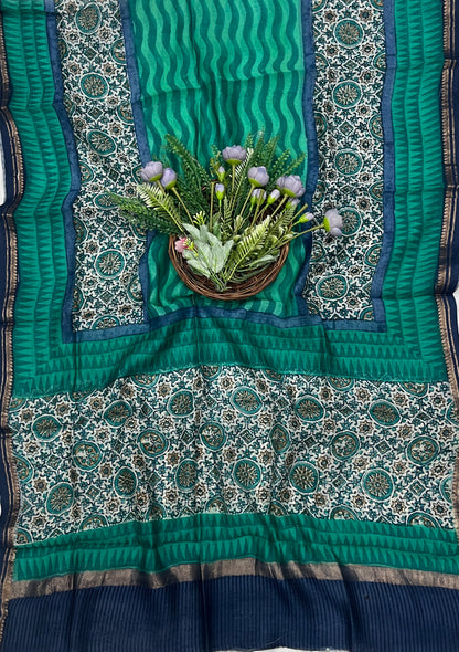 862B Pure Mul Cotton Sea Green Suit Fabric / CKC Mul Cotton