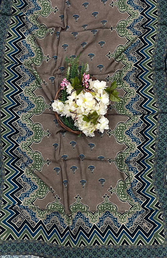979 Modal Dark Blue Suit Fabric / CKC Jaipuri Suits