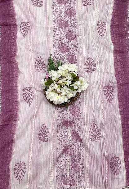 60A Cotton Dark Pink Suit Fabric / CKC Cotton Bazaar