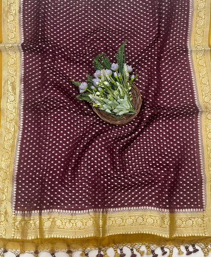 289C Pure Mul Cotton Dark Green With Red Suit Fabric / CKC Mul Cotton