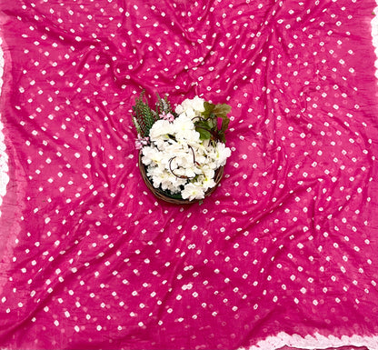 180A Jaipuri Cotton Pink Suit Fabric / CKC Jaipuri Suits