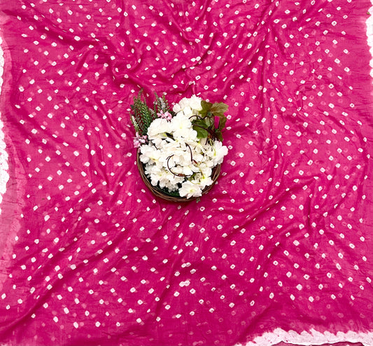 180A Jaipuri Cotton Pink Suit Fabric / CKC Jaipuri Suits