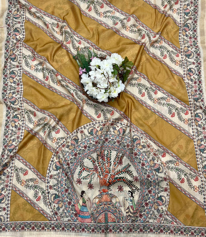 199A Mul Cotton Dusty Musturd suit Fabric/ CKC Mul Cotton