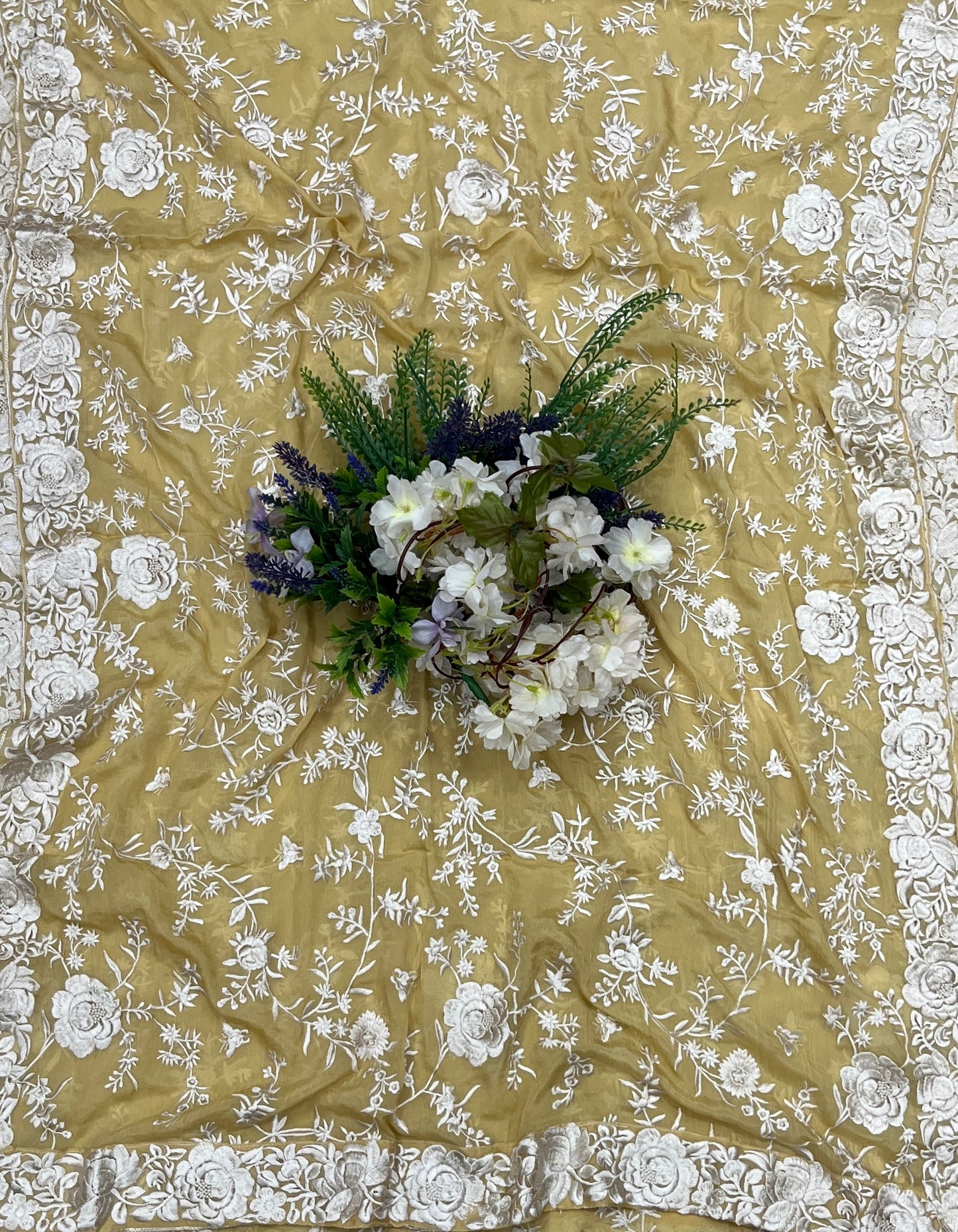 418A Crepe Skin Suit Fabric/ CKC Partywear Collection