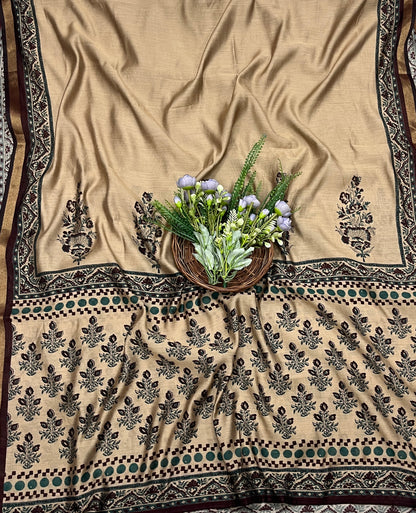 438A Maheshwari Skin Suit Fabric / CKC Maheshwari Suits