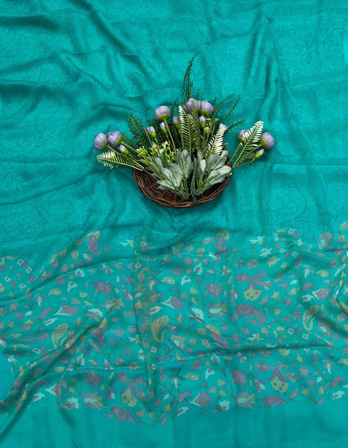 467A Crepe Sea Green Suit Fabric / CKC Crepe Suits