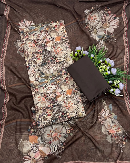 667A Muslin Brown Suit Fabric / CKC Muslin Suits