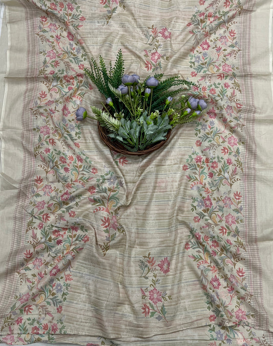 773A Cotton Beige Suit Fabric / CKC Cotton Bazaar