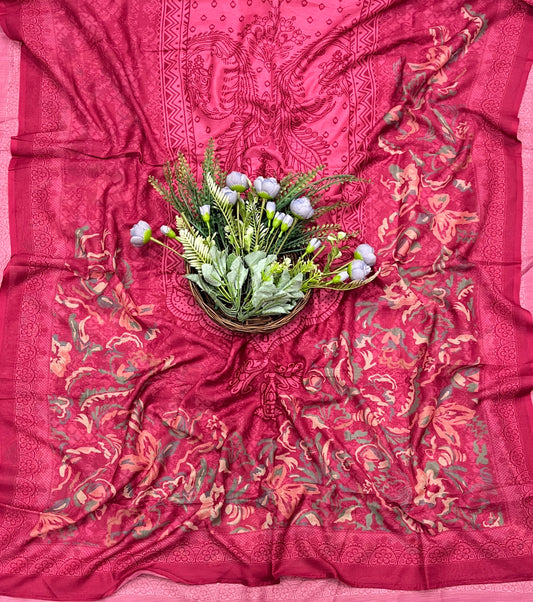 728A Cotton Magneta Suit Fabric / CKC Cotton Bazaar