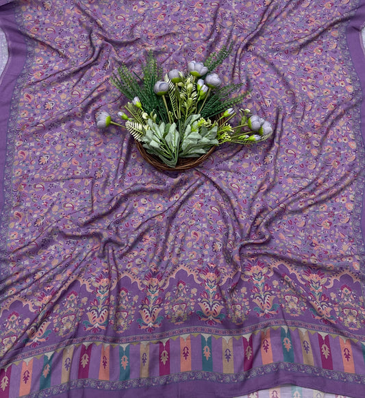 757A Cotton Lilac Suit Fabric / CKC Cotton Bazaar