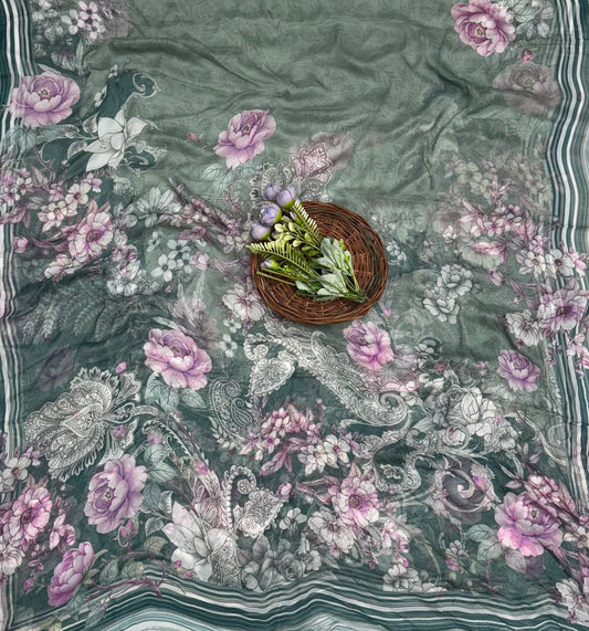 607A Muslin Dark Green Suit Fabric / CKC Muslin Suits