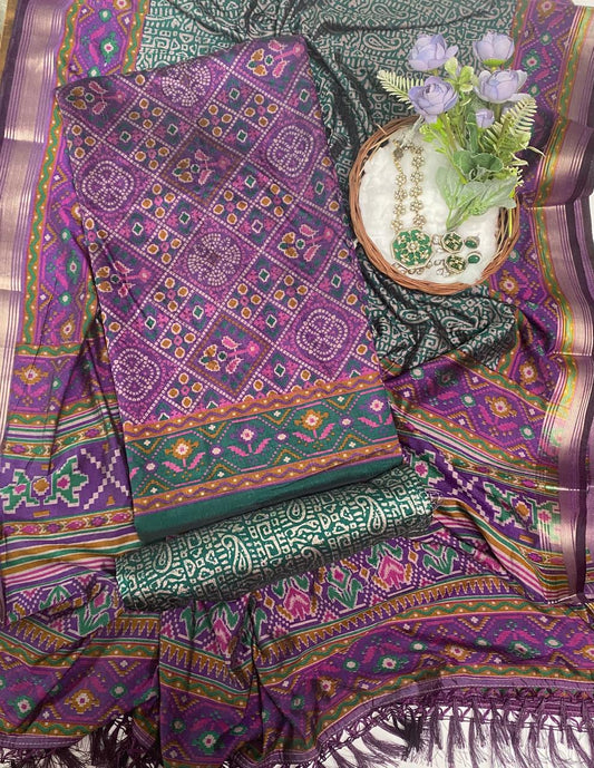 सेल्फ शिमर बेज सूट फ़ैब्रिक / समर एलिगेंस