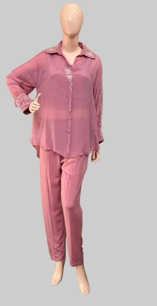 Chinon Pink Stitched Co-Ord Set / CKC Co-Ord Set Collection