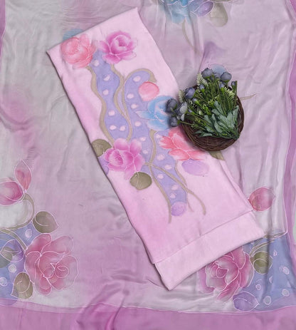 20 A Muslin Pink Suit Fabric / CKC Muslin Suits