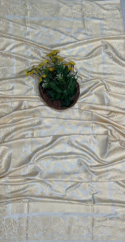 Pashmina Off White Suit Fabric/ CKC Winter Suits