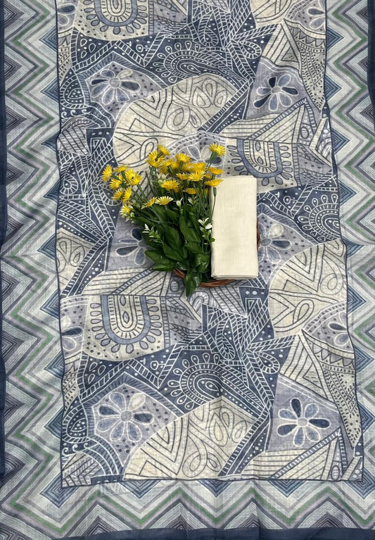 क्रेप गुलाबी सूट संग्रह / हाथ से पेंट किए गए सूट