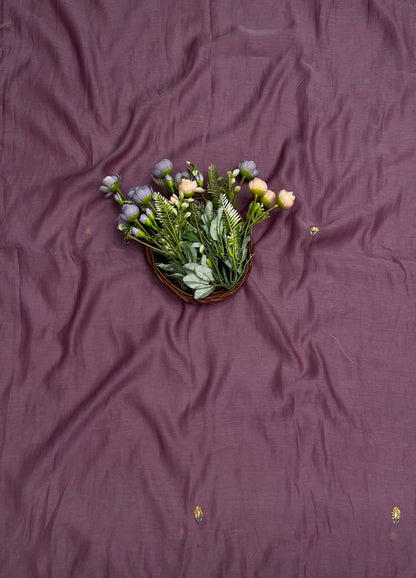 457A Pure Mul Cotton Dusty Purple Suit Fabric/ CKC Mul Cotton