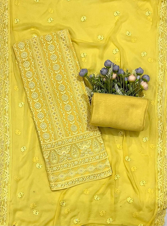 क्रेप स्किन विद ब्लैक सूट फ़ैब्रिक/ समर मार्केट कलेक्शन