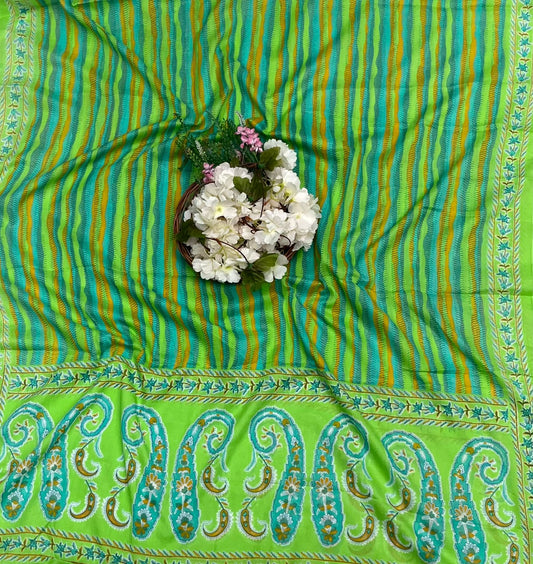 CKC 792 Cotton Green Suit Fabric / CKC Cotton Bazaar