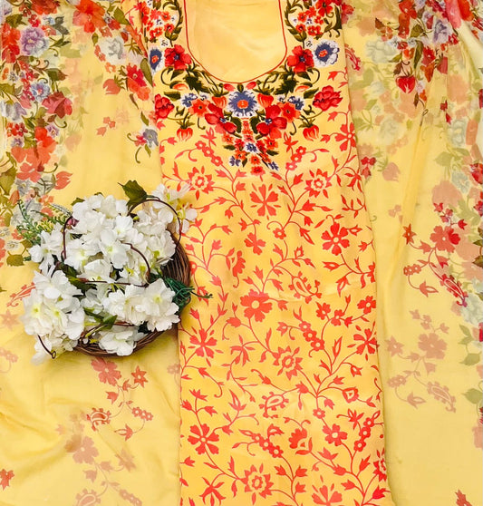 993 Crepe Lemon Suit Fabric / CKC Crepe Suits