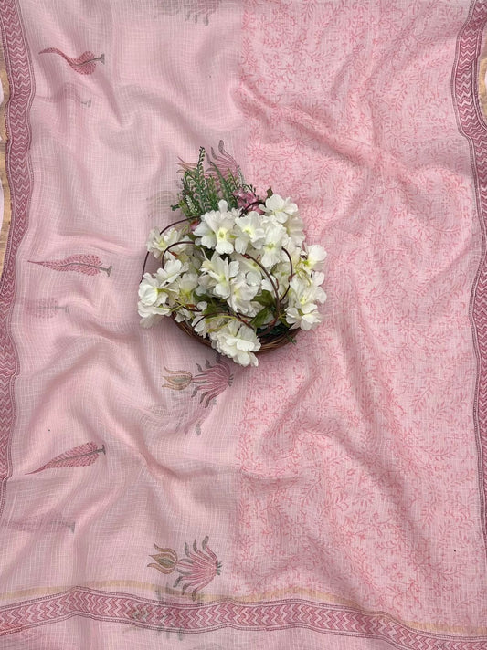 CKC 797 Cotton Light Pink Suit Fabric / CKC Cotton Bazaar